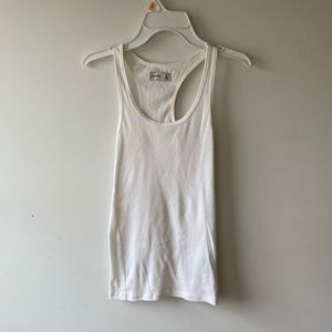Abercrombie White Tank Top